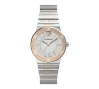 Versace, ,Accessories ,Uomo ,Grigio ,ONE SIZE Orologio da Donna Greca Logo Argento Oro Vevh01020
