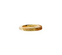 Versace - Anello Greca - - Accessories - unisex - Giallo - 57 MM