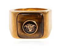 Versace - Aura Ring - - Accessories - Uomo - Giallo - 62 MM