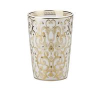 Versace Bicchiere senza manico bianco ed oro Medusa gala