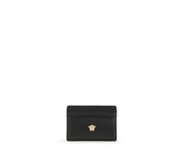 Versace Black Calf Leather Bos Taurus Wallet