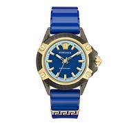 Versace Blue Synthetic Dress Watch