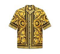 Versace - Camicia di seta - - Shirts - Uomo - Giallo - S