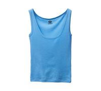 Versace - Canotta in lana a coste ricamata - - Tops - Donna - Blu - M
