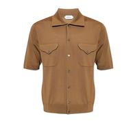 Versace - Cardigan a Maniche Corte - - Knitwear - Uomo - Marrone - L