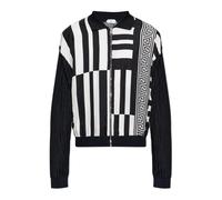 Versace - Cardigan in Tessuto Combinato - - Knitwear - Uomo - Nero - XL