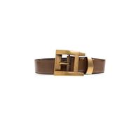 Versace - Cintura in Pelle 4 cm - - Accessories - Uomo - Marrone - 90 CM