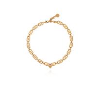 Versace - Collana con motivo Greca - - Accessories - Donna - Giallo - ONE SIZE