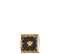 Versace Rosenthal - I Love Baroque Nero - Piattino / Coppetta Quadra Piana cm 12