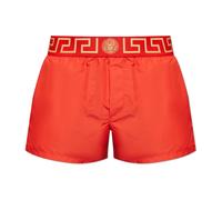 Versace - Costume da bagno con logo - - Swimwear - Uomo - Rosso - XL