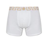 Versace - Cotton-jersey Long Trunks - - Underwear - Uomo - Bianco - M