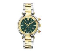 Versace - Cronografo Revive Orologio da Polso in Acciaio Inossidabile - - Accessories - Uomo - Verde - ONE SIZE