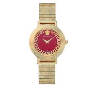 Versace Damen Armbanduhr 36 mm Armband Edelstahl GRECA