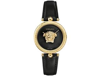 Versace Damen Armbanduhr PALAZZO 34MM D/BLK S/BLK IPCHA V245 VECQ001 18