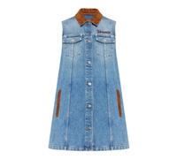 Versace - Denim A-Line Dress - - Dresses - Donna - Blu - M