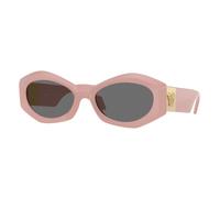 Versace Donna VE4466U 546387 Occhiali da sole Iniettato Rosa Grigio Geometrica Normale