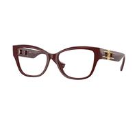 Versace Donna Versace VE3347 5515 Montature da vista Acetato Rosso Pillow Normale