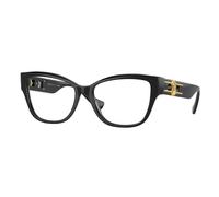 Versace Donna VE3347 GB1 Montature da vista Acetato Nero Trasparente Pillow Normale