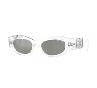 Versace Donna Versace VE4480U 148/30 Occhiali da sole Iniettato Trasparente Verde Cat Eye Specchiate