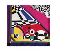 Versace - Foulard in Seta Stampata 90 cm - - Accessories - unisex - Multicolore - ONE SIZE