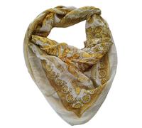 Versace Foulard Stola Pashmina Scialle Beige Donna