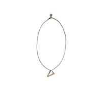 Versace Gold Metal Necklace - One Size