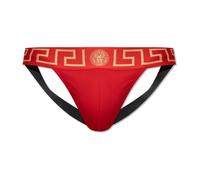 Versace - Greca Border Jockstrap - - Underwear - Uomo - Rosso - 2XL