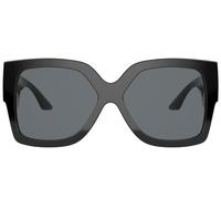 Versace Greca Ve 4402 Occhiali Da Sole Donna Nero Oversize Grigio 59mm