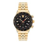 Versace HELLENYIUM VE2U006 22 - Orologio da polso da uomo, in acciaio inox, colore: oro