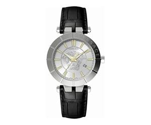 Versace Herren Armbanduhr V-RACE 43 mm Armband Leder VE2B001 21