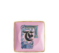 Versace Rosenthal - Holiday Alphabet - F - Coppetta Quadra Piana cm 12 x 12