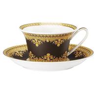 Versace I Love Baroque Nero Tazza Tè con Piattino