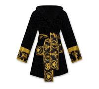 Versace - I Love Baroque Short Bathrobe - - Nightwear & Lounge - Uomo - Nero - M