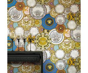 Versace III Les Etoiles De La Mer Carta Da Parati 34901-1 Multi Glamour Farfalla