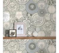 Versace III Les Etoiles De La Mer Piatto Parati Argento 34901-3 Medusa Icona