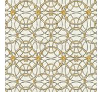 Versace IV La Scala Del Palazzo Metallico Parati 37049-2 Crema/Oro Geometrico