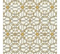 Versace IV La Scala Del Palazzo Metallico Parati Crema/Oro 37049-2 Medusa