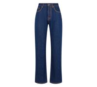 Versace - Jeans con cuciture a contrasto - - Jeans - Donna - Blu - W27
