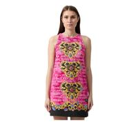 Versace Jeans Couture - Abito a Fantasia Mini Trapezio - - Dresses - Donna - Multicolore - S