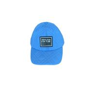 VERSACE JEANS COUTURE Berretto da baseball, con trapuntatura azzurra, Blu, Taglia unica