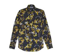 Versace Jeans Couture - Camicia a maniche lunghe in cotone multicolore Baroque - - Shirts - Uomo - Multicolore - M