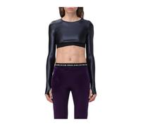 Versace Jeans Couture, ,Tops ,Donna ,Nero ,2XS Top