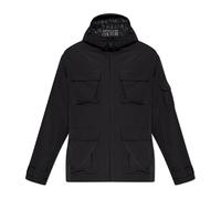 Versace Jeans Couture, ,Jackets ,Uomo ,Nero ,XL Giacca isolata con cappuccio