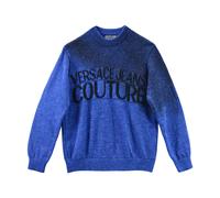 Versace Jeans Couture - Maglia Degradé Logo - - Knitwear - Uomo - Blu - M