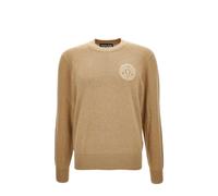 Versace Jeans Couture - Maglieria Girocollo - - Knitwear - Uomo - Marrone - XL