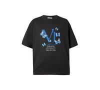 Versace Jeans Couture Maglietta azzurro / blu reale / nero / bianco Uomo Versace Jeans Couture XL