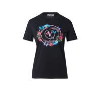Versace Jeans Couture Maglietta blu reale / abete / rosa / nero Donna Versace Jeans Couture S blu reale / abete / rosa / nero