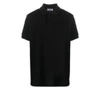 Versace Jeans Couture - Polo nero a maniche corte - - Tops - Uomo - Nero - XL