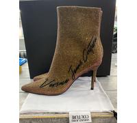 VERSACE JEANS COUTURE scarpa con tacco donna woman glitter oro size Eu 39 VJ12