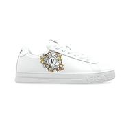 Versace Jeans Couture, ,Shoes ,Donna ,Bianco ,40 EU Sneakers con Logo Stampato